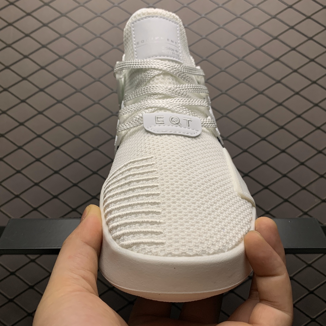 180 Adidas 阿迪达斯 EQT Bask ADV 鹿晗同款 FU9488 透气针织网面休闲运动鞋