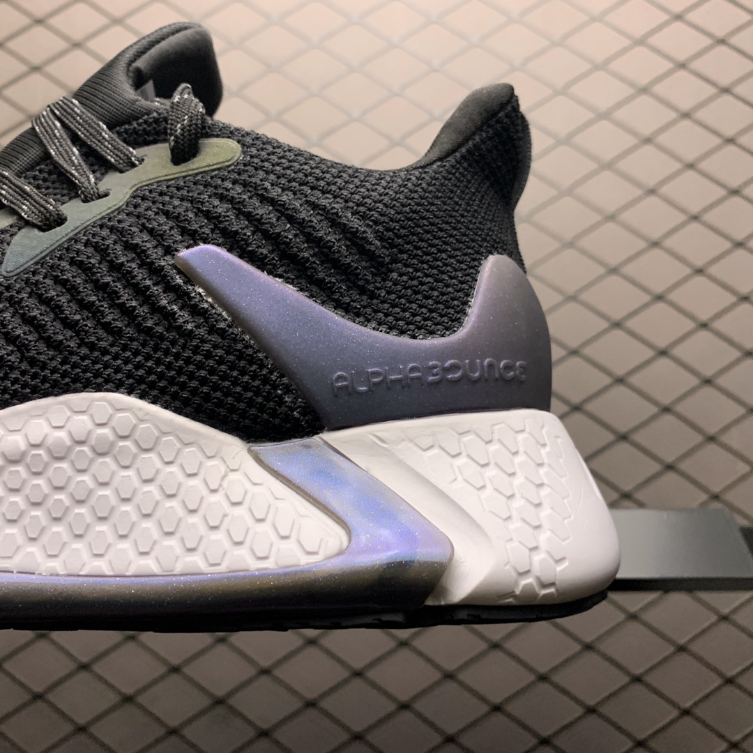190 Adidas 阿迪达斯 AlphaBounce  Beyond m 阿尔法10代 网面休闲跑步鞋 CG5606
