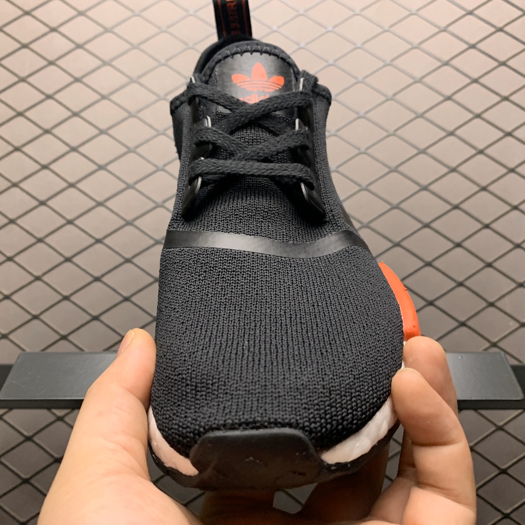 180 Adidas 阿迪达斯 NMD Boost 爆米花超弹中底 EH0206 针织网面休闲跑步鞋