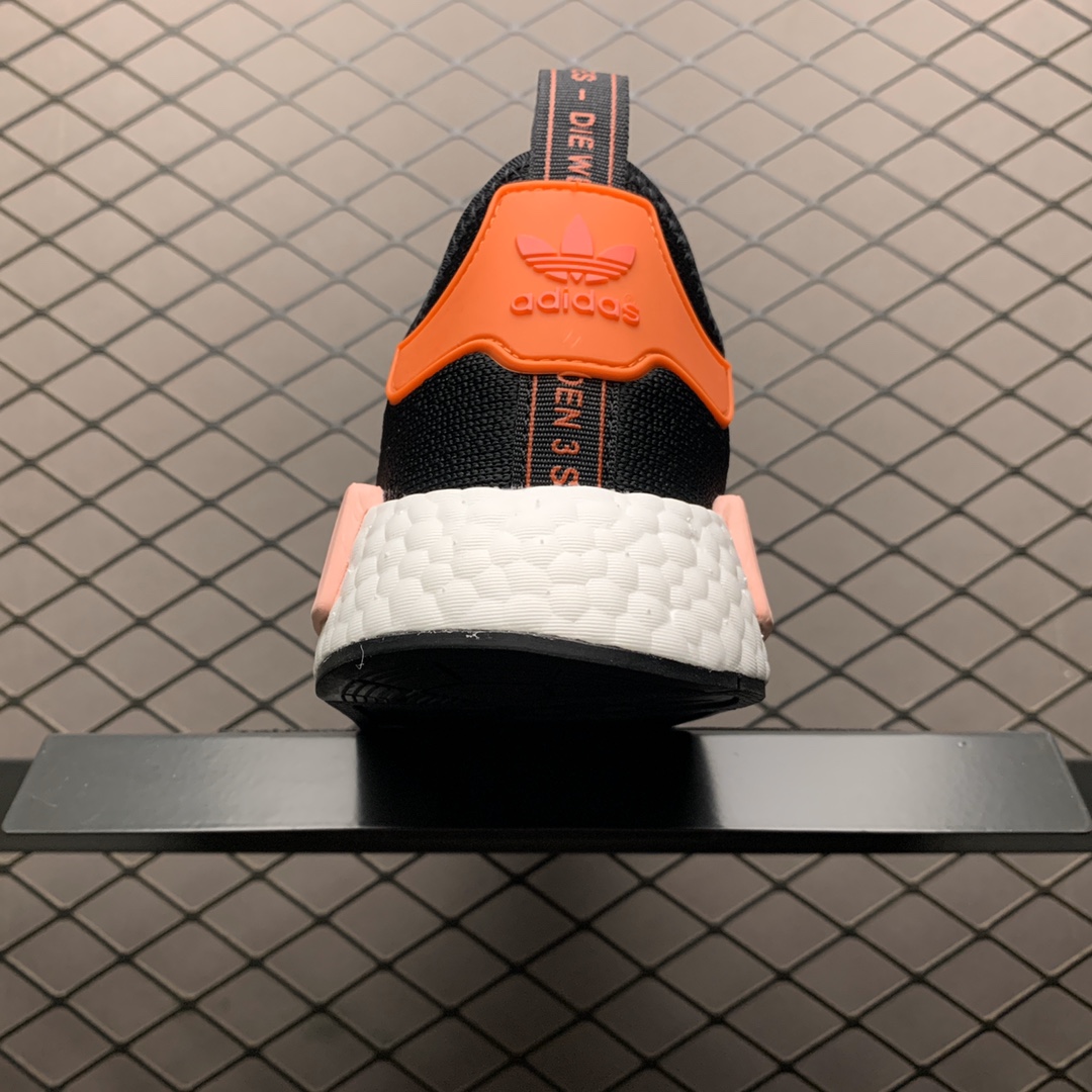 180 Adidas 阿迪达斯 NMD Boost 爆米花超弹中底 EH0206 针织网面休闲跑步鞋