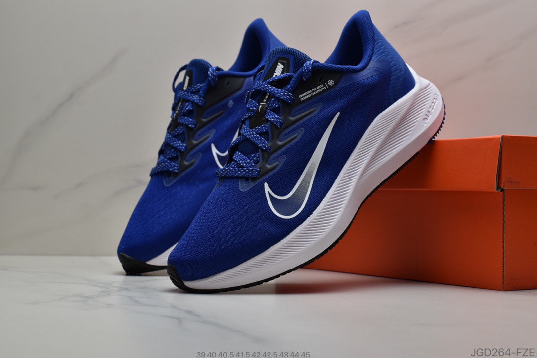 170 公司级 耐克Nike Air Zoom Winflo 7代 网透面气训练跑鞋  CJ0302-004