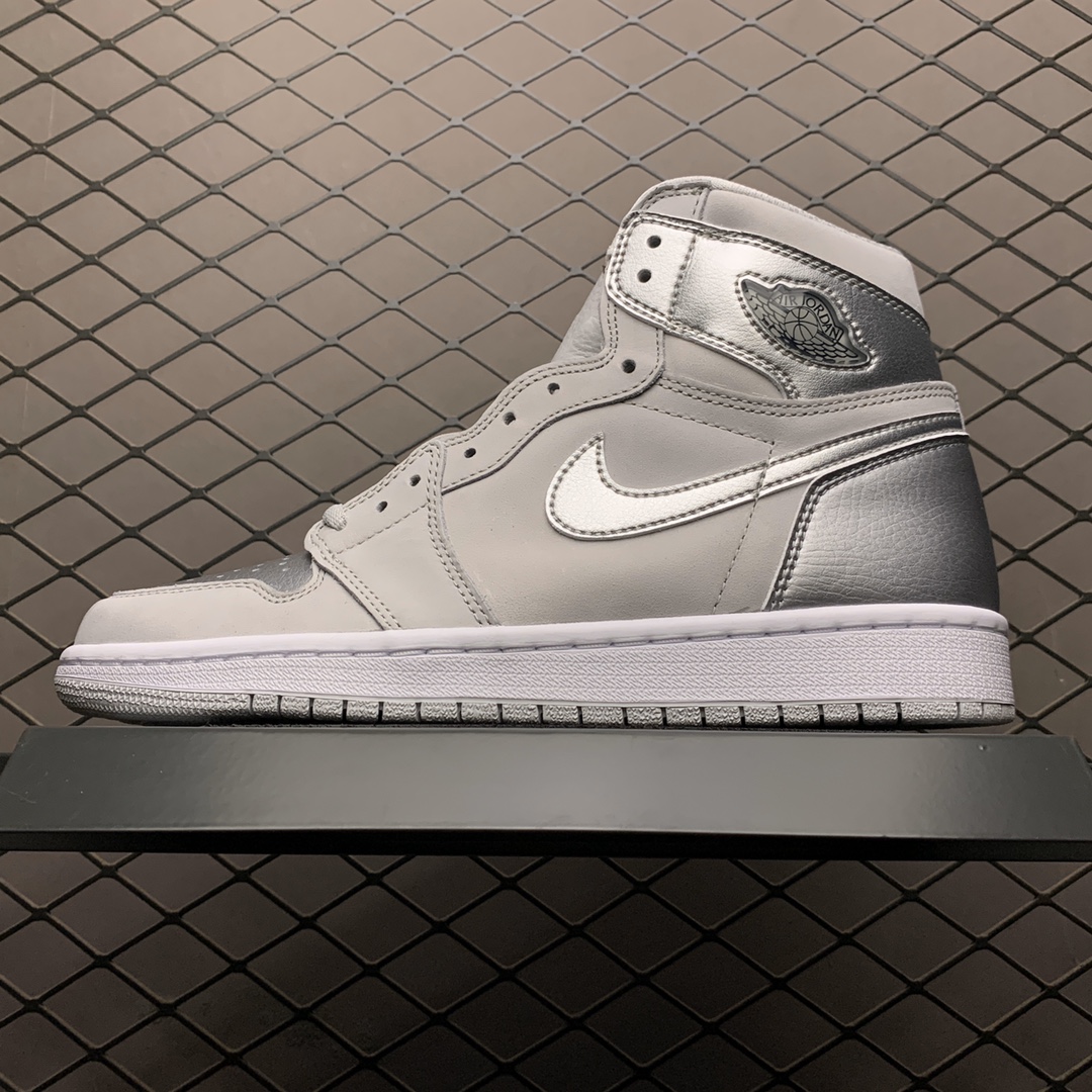 430 纯原版本 Air Jordan 1 Retro ”Japan Tokyo” 高帮白银 DC1788-029男子文化篮球鞋