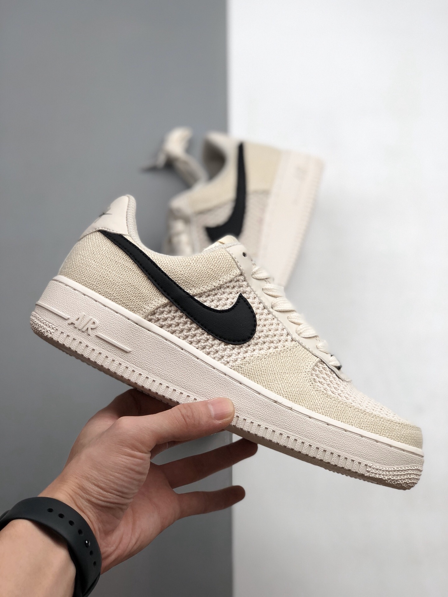 180  新品首发 原厂全工艺棉麻布及网眼布透气材质Stussy x Nike Air Force 1 Low 斯图西联名920788-300