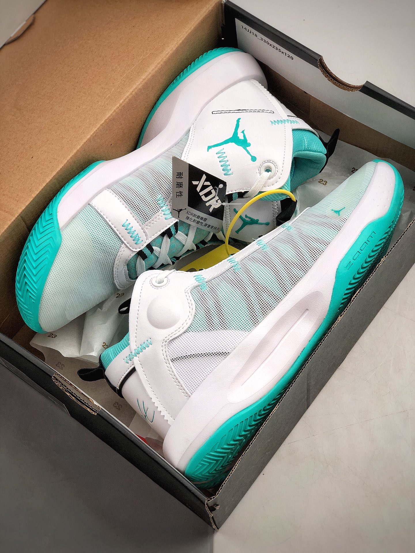 270  耐克 Nike 乔丹 Jordan Jumpman 2020 PF 高帮 男子实战训练篮球鞋 BQ3448-103