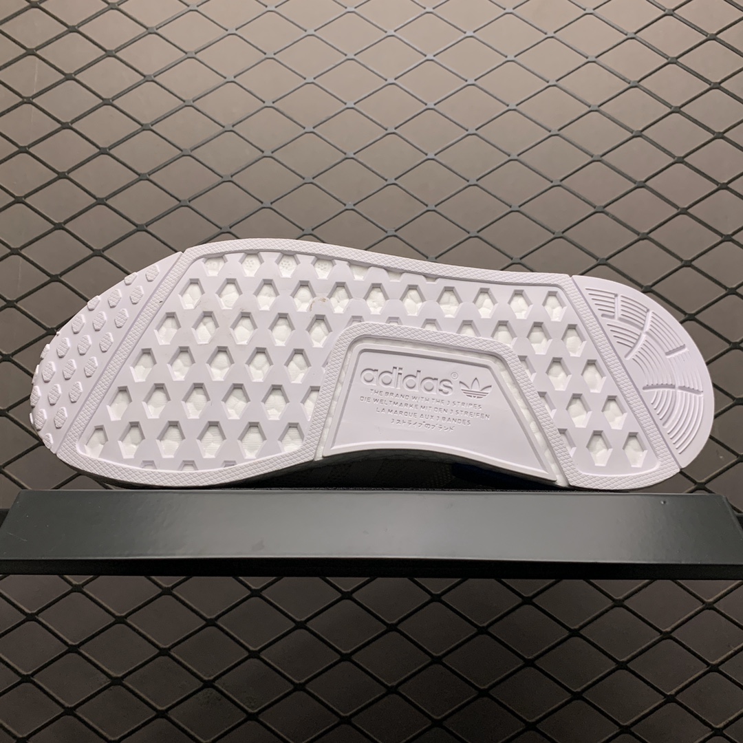 200 Adidas 阿迪达斯 NMD Boost 爆米花超弹中底 AQ1785 网面休闲跑步鞋