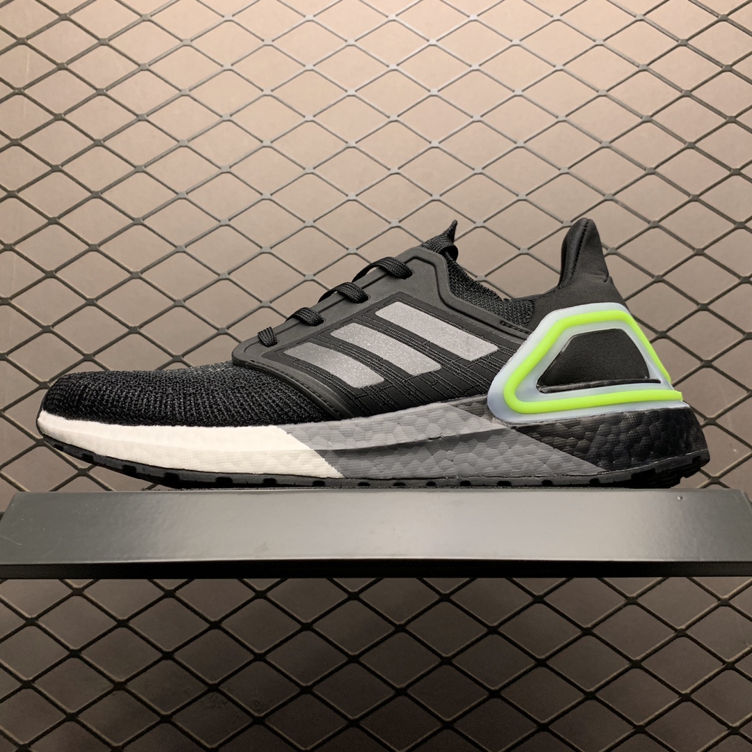 180 Adidas 阿迪达斯 Ultra Boost 20 超弹力爆米花中底 联名休闲跑步鞋 FY3452