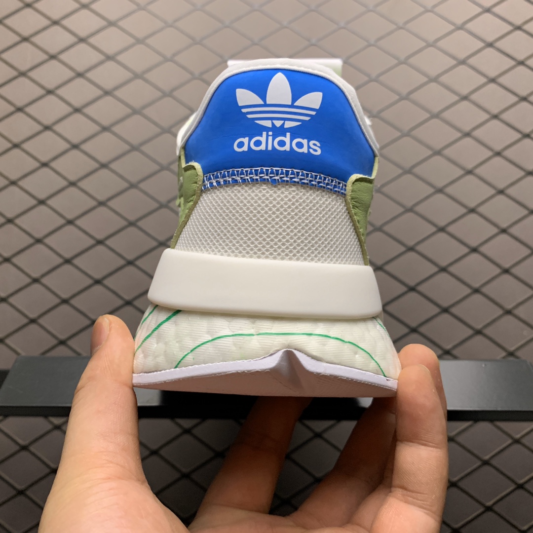 200 Adidas 阿迪达斯 Nite Jogger Boost 夜行者真爆大底复古跑鞋 FV1338