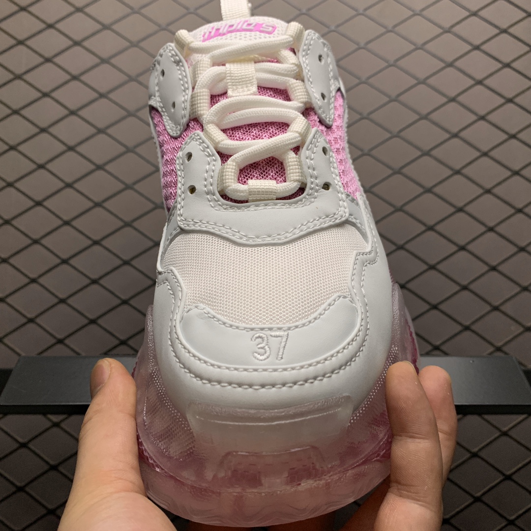 440  Balenciaga 巴黎世家 Triple S 3.0 三代复古休闲老爹鞋 全组合氮气水晶大底