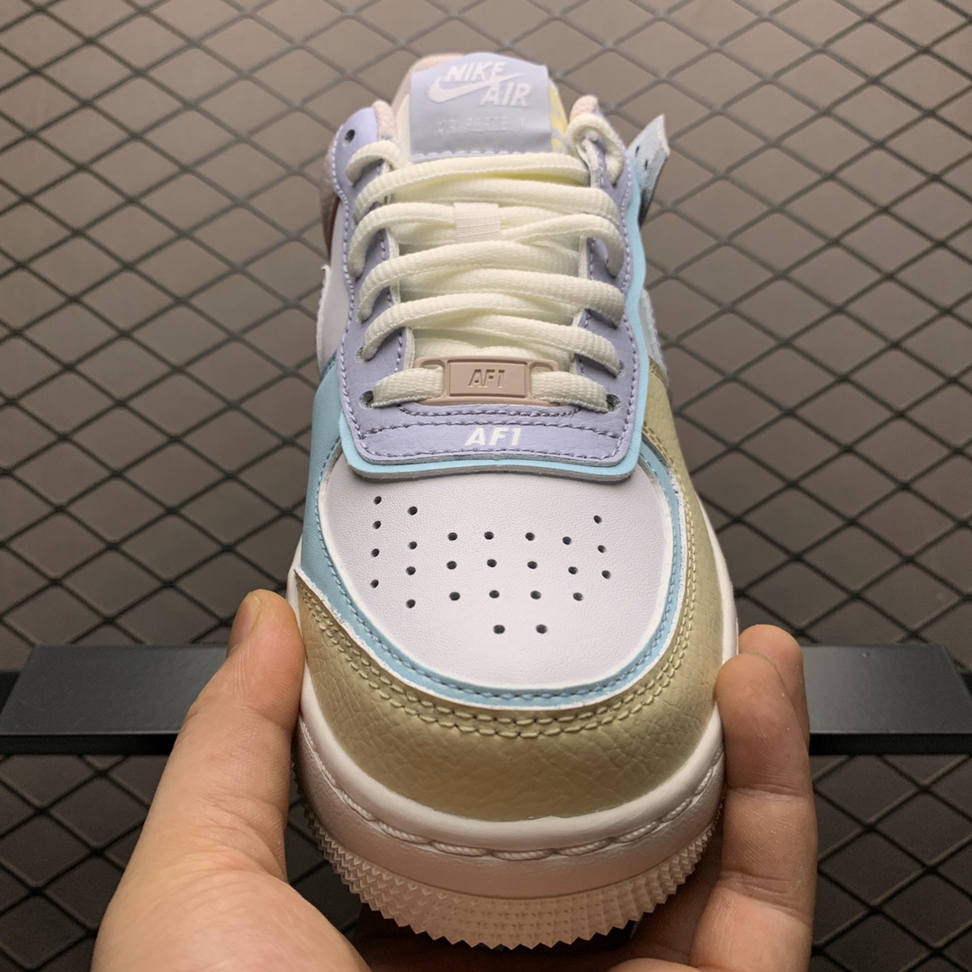 220 Nike Air Force 1 Shadow 解构系列空军一号低帮运动休闲板鞋 CI0919-106