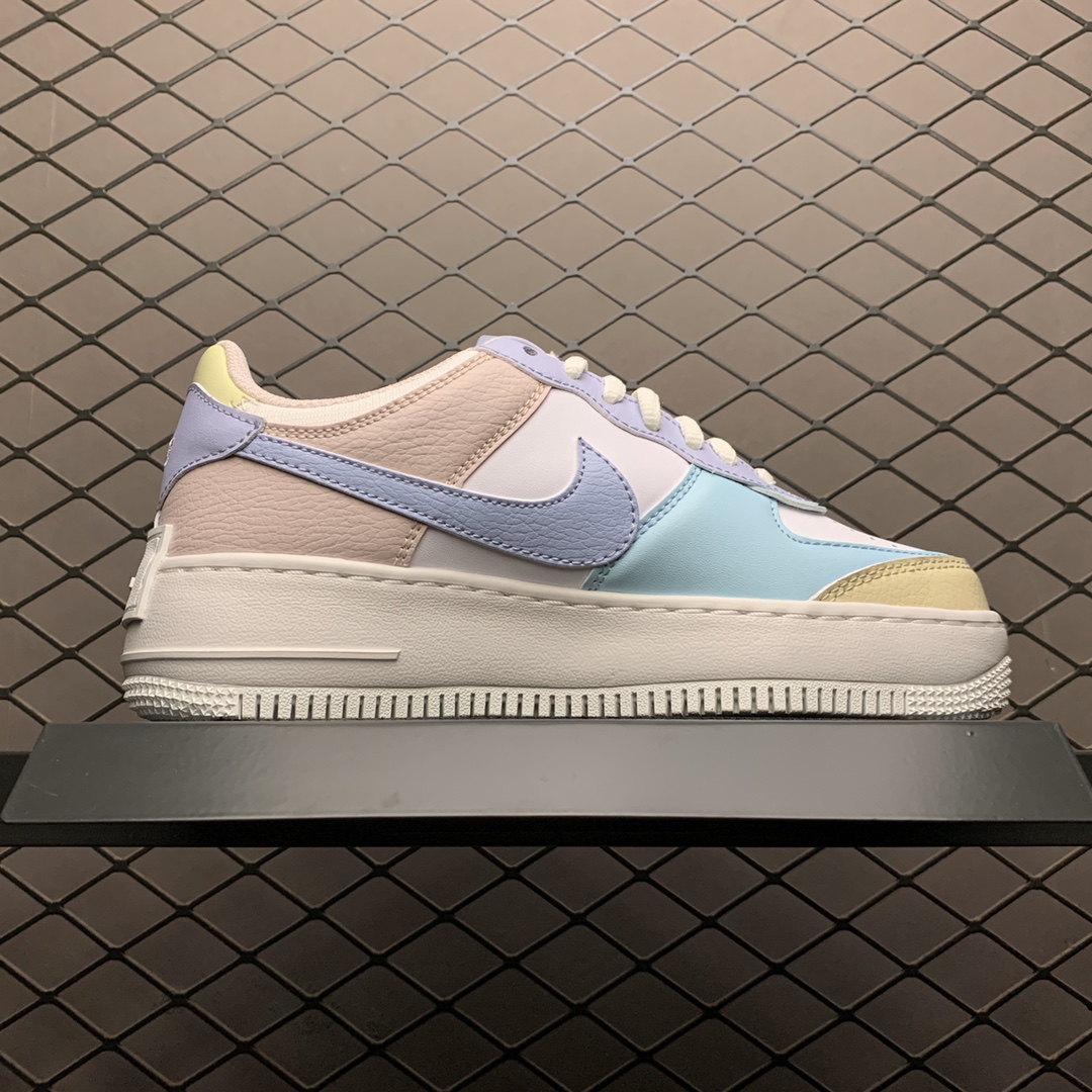 220 Nike Air Force 1 Shadow 解构系列空军一号低帮运动休闲板鞋 CI0919-106