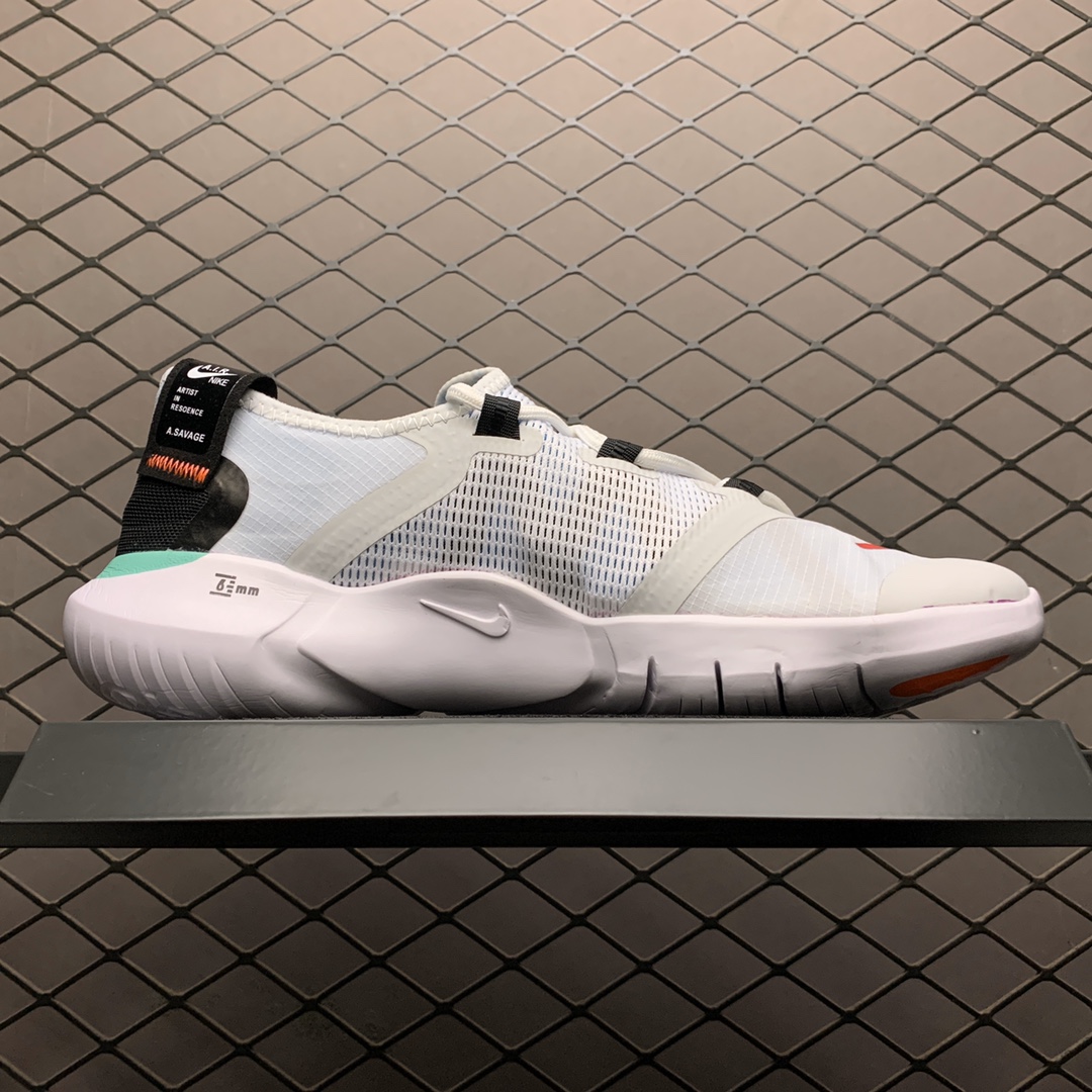 160 Nike Free RN 5.0 2020 赤足 超轻透气缓震跑步鞋 CV9305-100