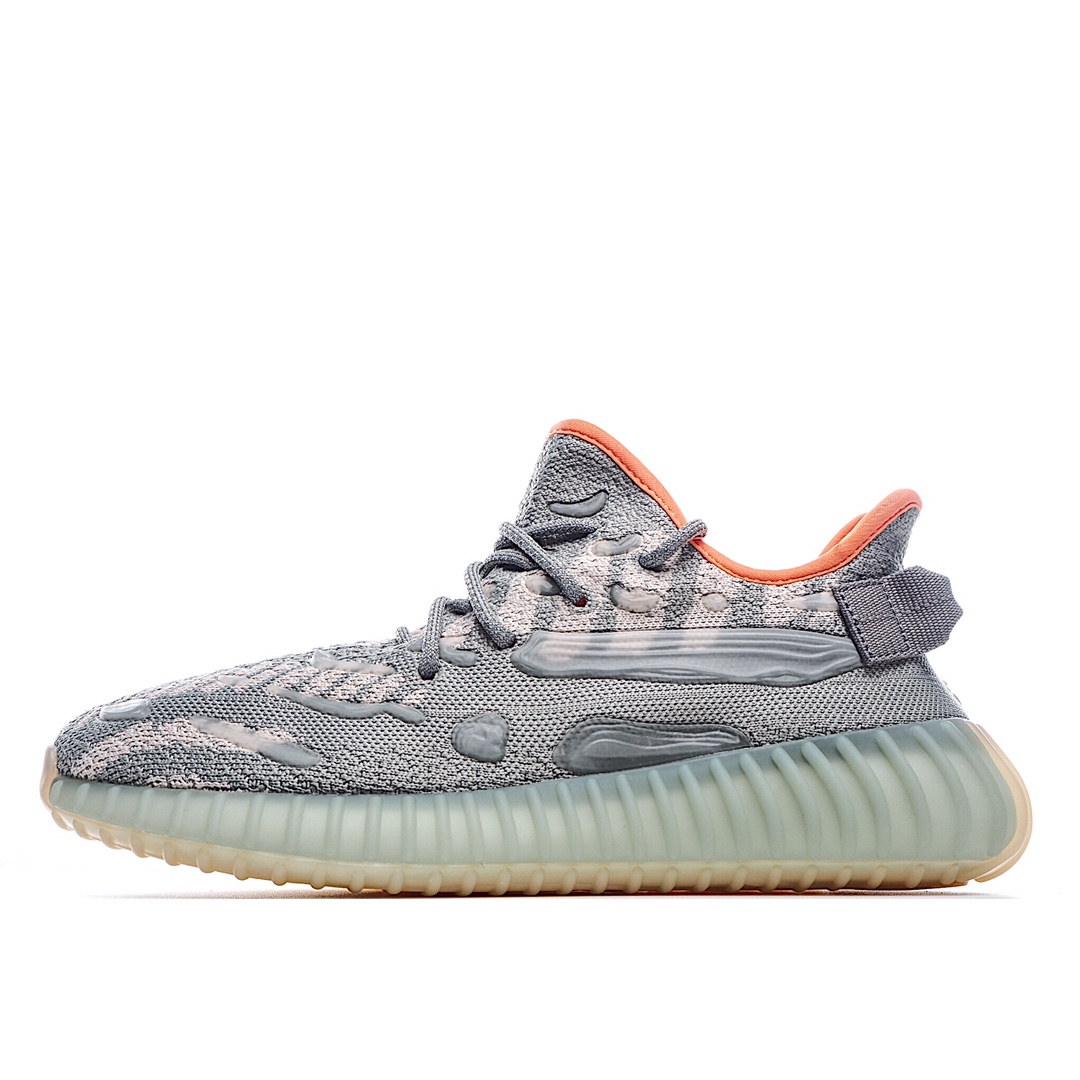 H0 椰子三代 夜光3M反光系列 侃爷再度联乘Adidas Yeezy Boost 350 V3 百搭轻便爆米花中底休闲运动慢跑鞋。鞋面上不规则的花纹，潮流气息十足，搭载Boost 中底吸睛力满满。原厂纱线飞织原面德国进口机台针织成型真巴斯夫爆米花材质原纸板原档案原楦头开模打造官方