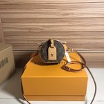 Louis Vuitton Cylinder & Round Bags Pink Yellow Monogram Reverse Mini M44699