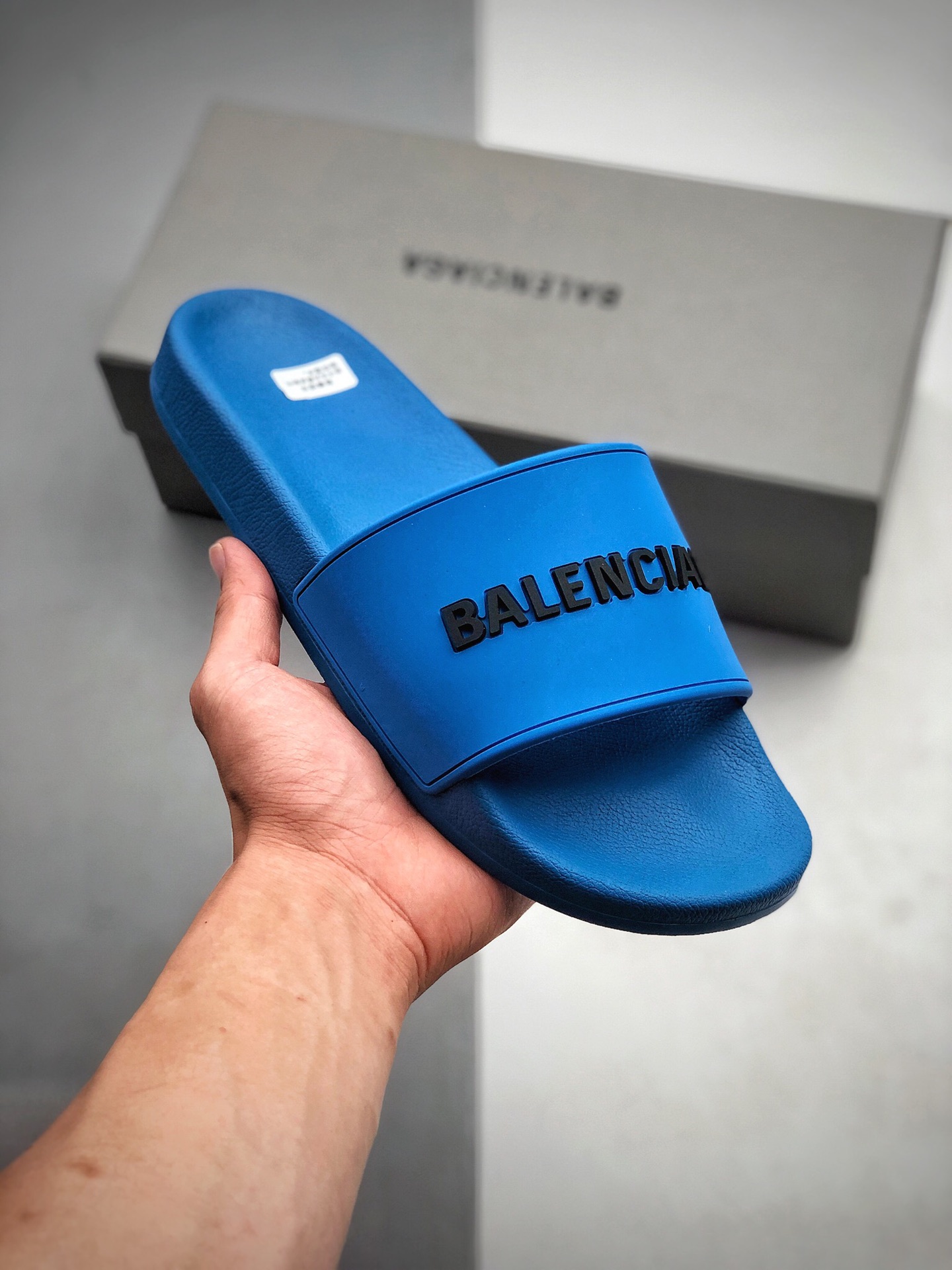 120  Balenciaga Logo Pool Slides 夏季时装周 2020ss新品