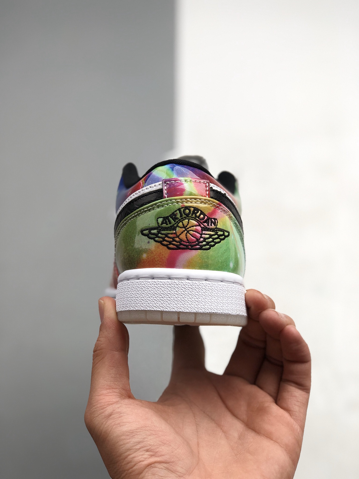 250 新配色耐克/Nike Air Jordan 1 Low AJ1乔丹1代低帮球篮鞋 原厂中注底胶空 钢印 荧光色 夜光底CW7310-909
