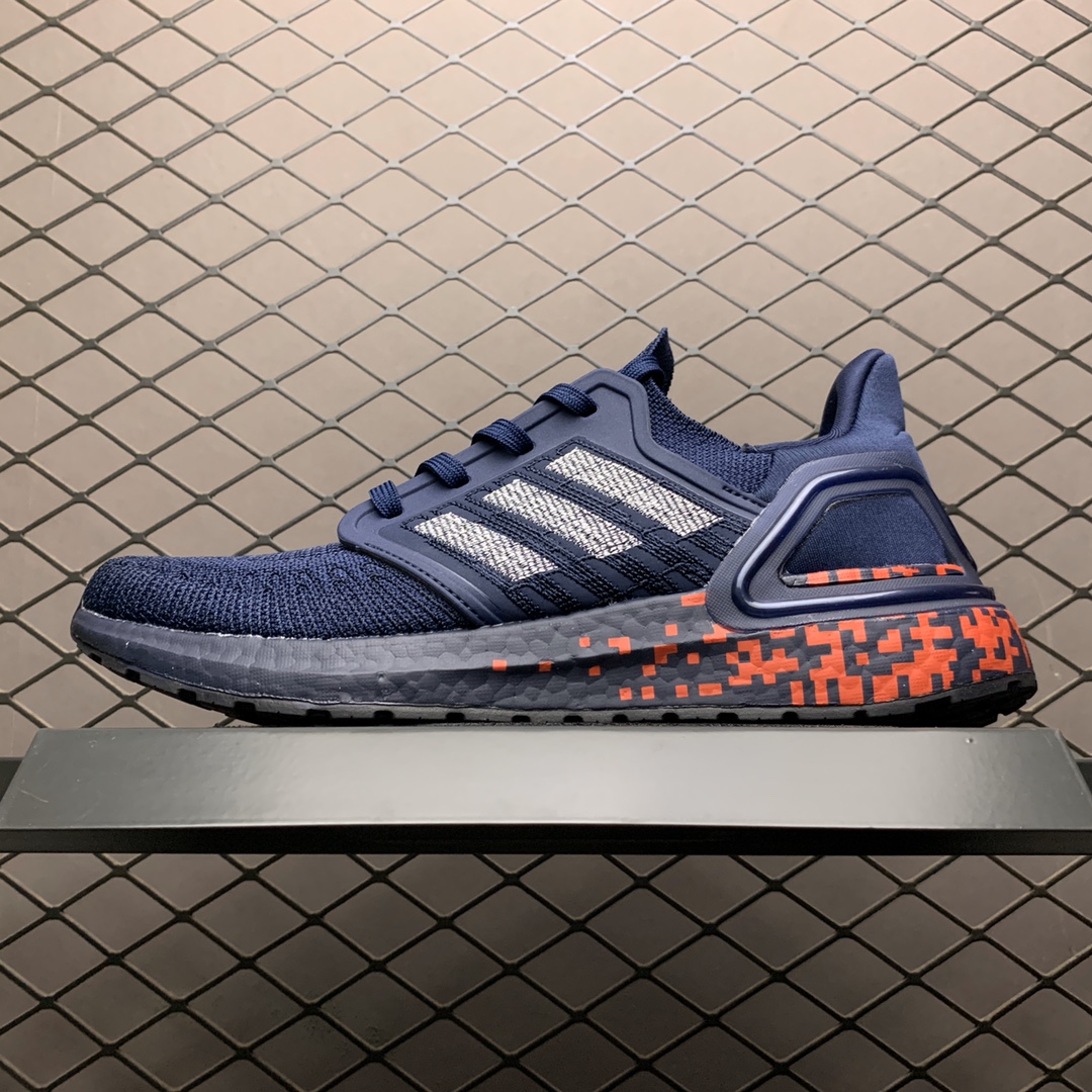 180 Adidas 阿迪达斯 Ultra Boost 20 超弹力爆米花中底 联名休闲跑步鞋 FY3451