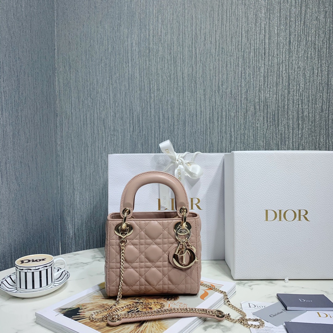 Dior Best
 Bags Handbags Gold Sewing Sheepskin Lady Chains