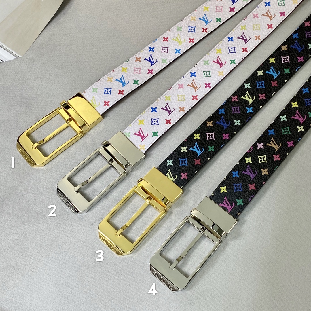 Louis Vuitton Belts Cowhide