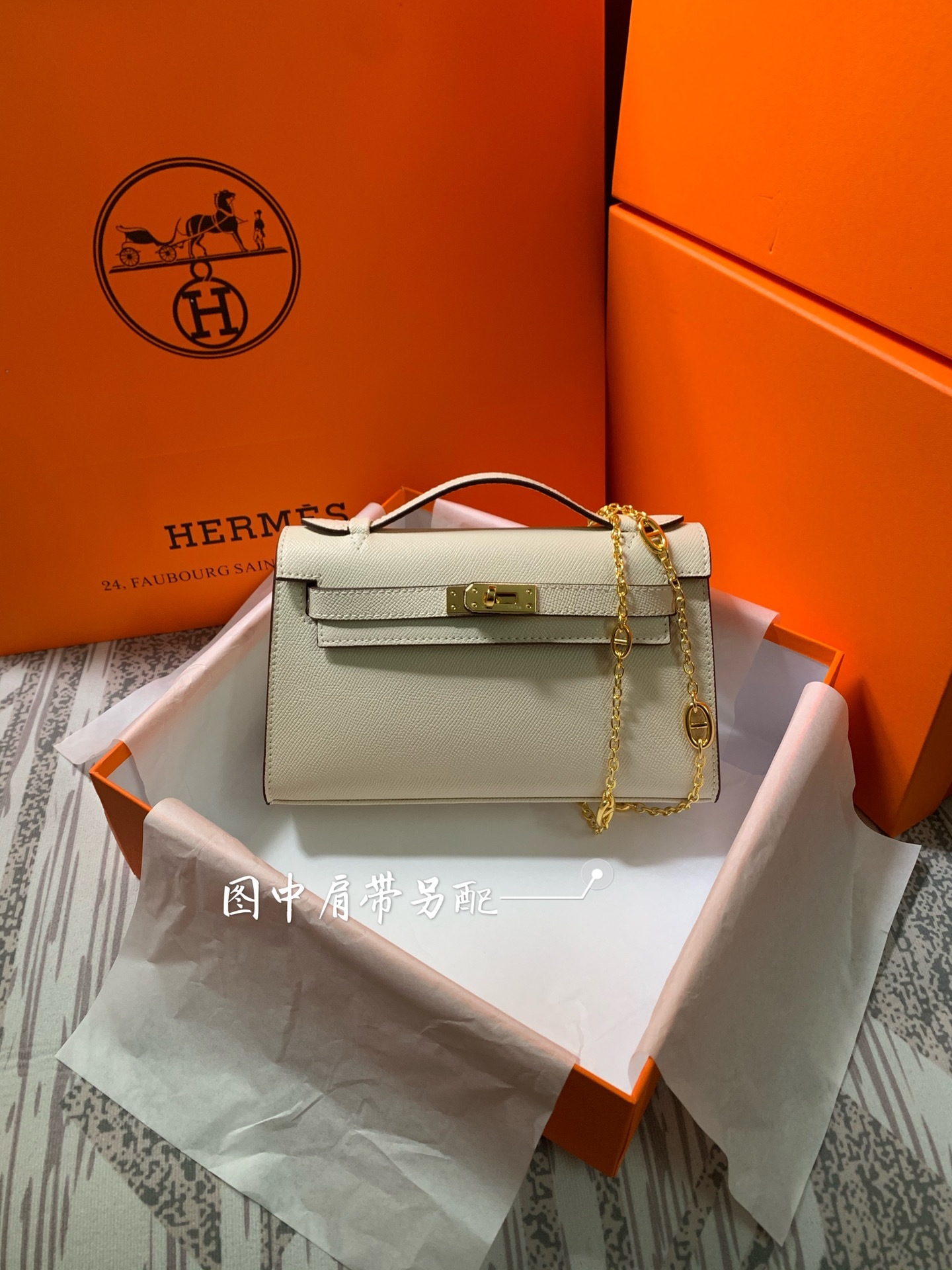 猪鼻子肩带20HermesMiniK