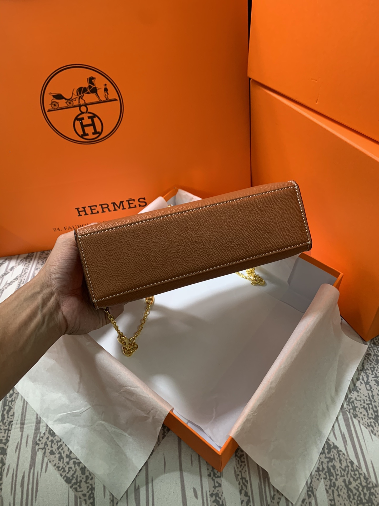 猪鼻子肩带20HermesMiniK