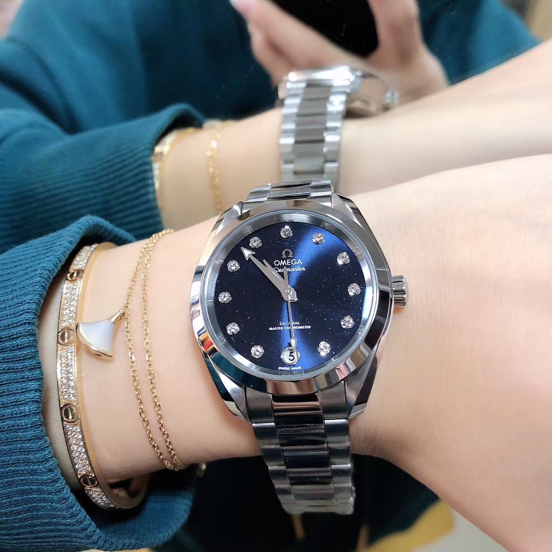 Omega 欧米茄海马系列女款6种表盘