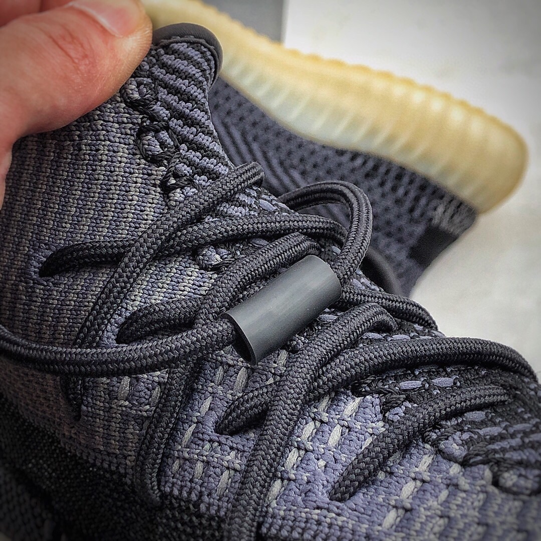 170  公司级 巴斯夫 YEEZY BOOST 350 V2 椰子 “黑芝麻”阿迪达斯 百搭轻便巴斯夫原厂大底运动慢跑鞋FZ5000