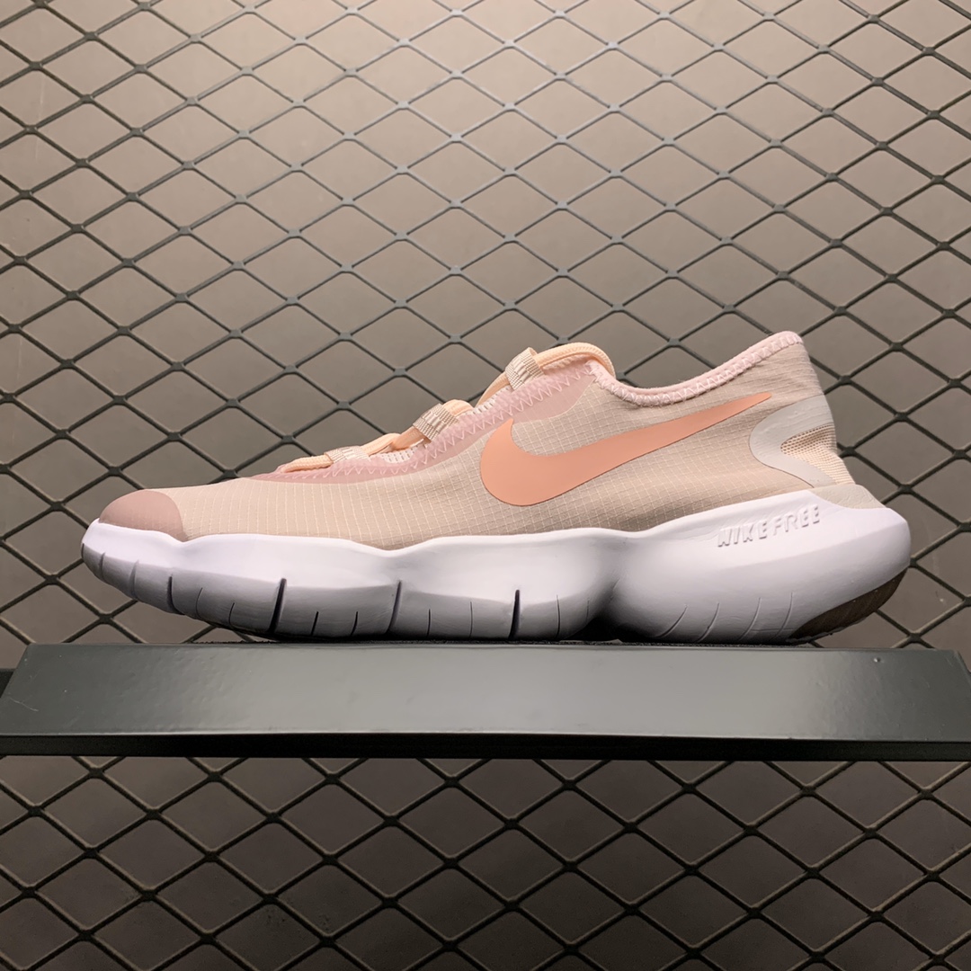 160 Nike Free RN 5.0 2020 赤足 超轻透气缓震跑步鞋 CJ0270-500