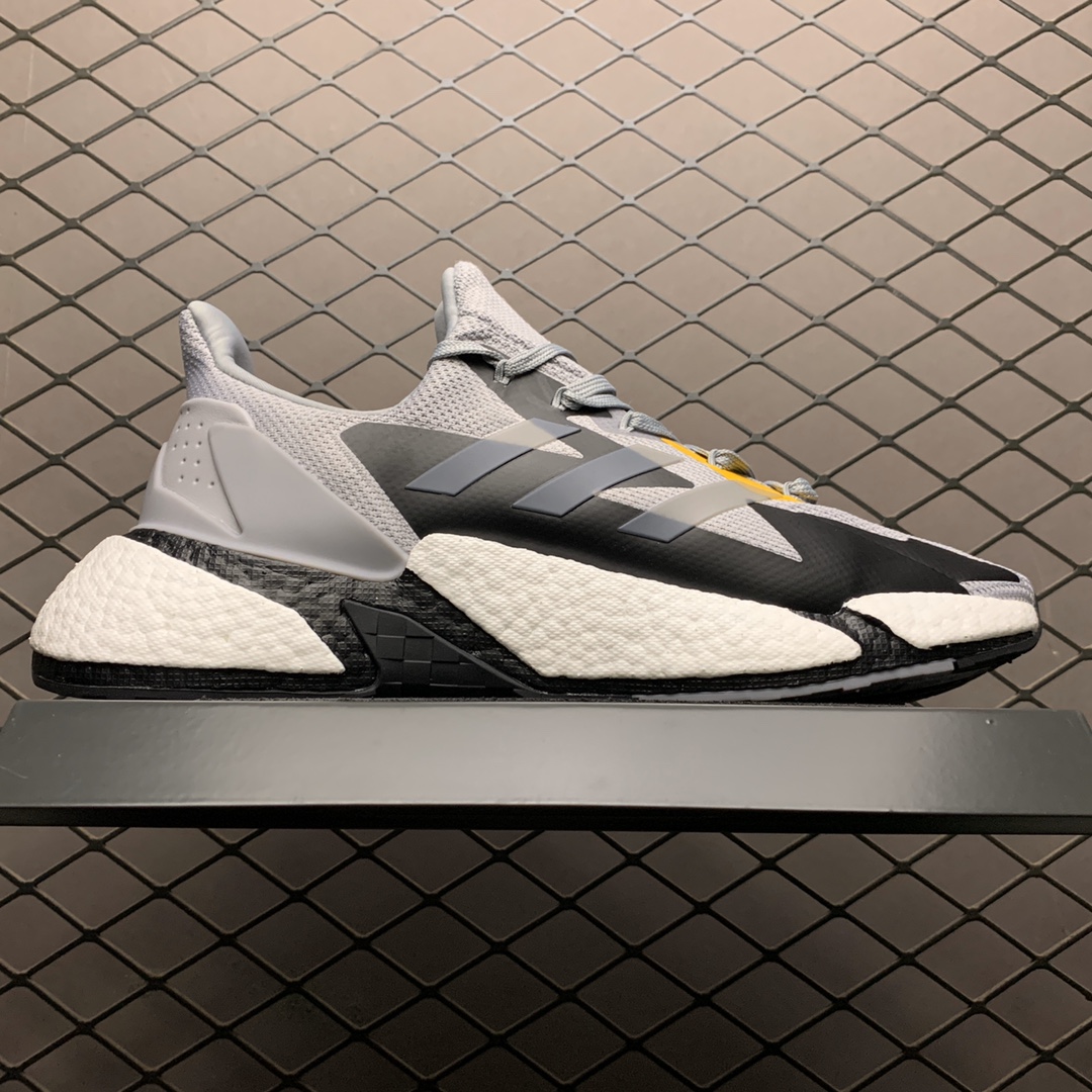 250 Adidas 阿迪达斯 X9000L4 Boost 爆米花中底跑鞋 FW8414
