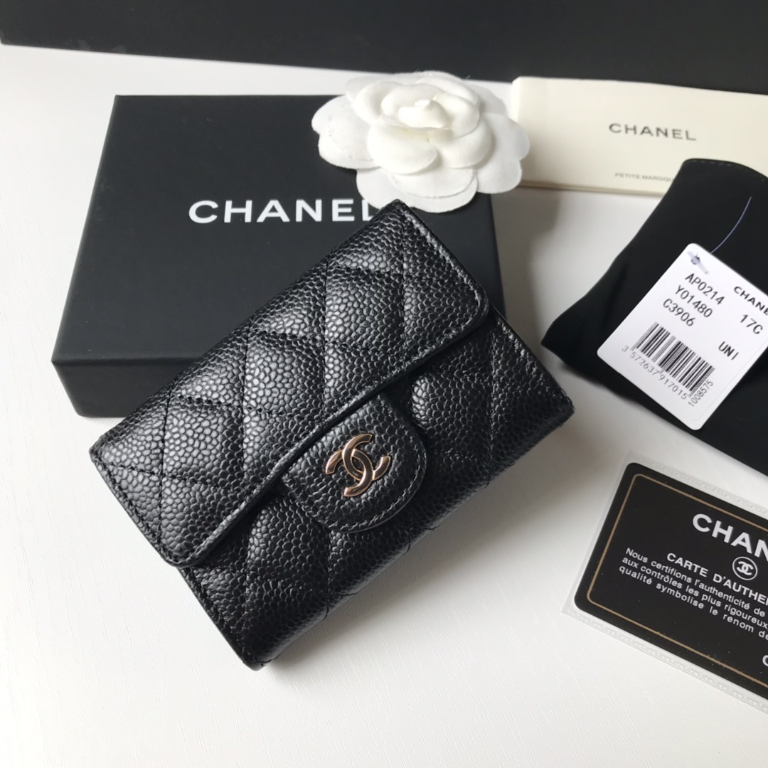 Chanel 小香新款cf卡包 这款卡包实用性更强
