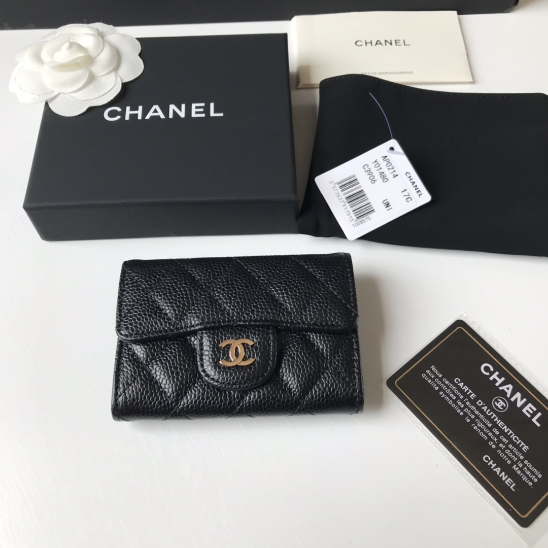 Chanel 小香新款cf卡包 这款卡包实用性更强