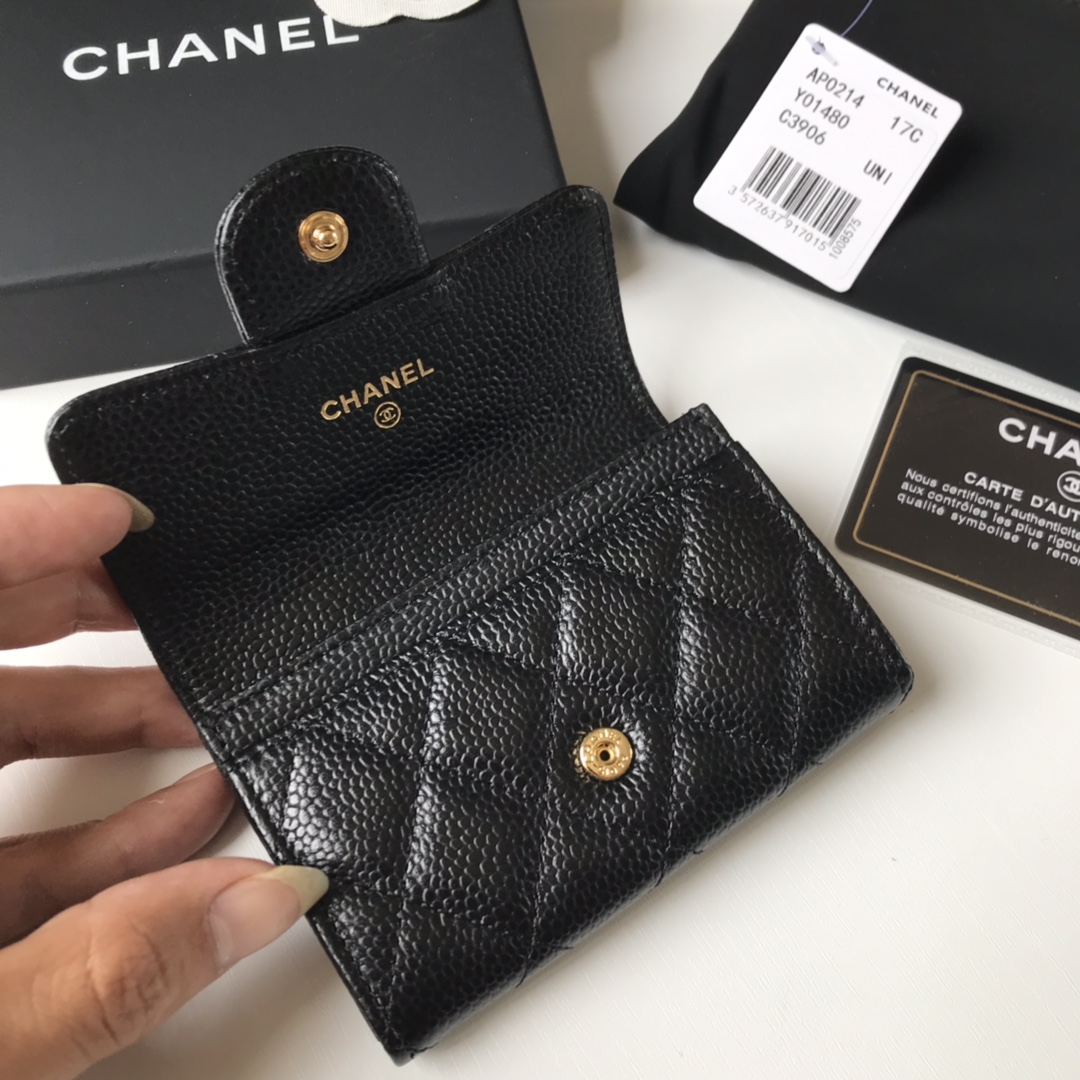 Chanel 小香新款cf卡包 这款卡包实用性更强