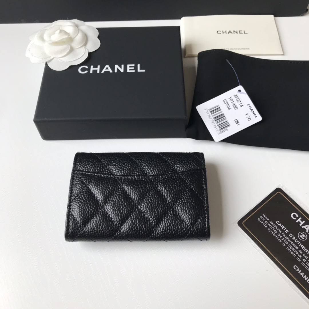 Chanel 小香新款cf卡包 这款卡包实用性更强