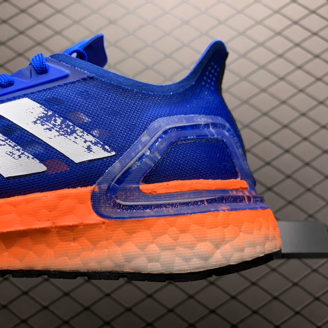 200 Adidas 阿迪达斯 Ultra Boost PB 超轻量网纱透气鞋面 弹力爆米花中底休闲跑步鞋 EF0893 超弹力缓震BOOST中底