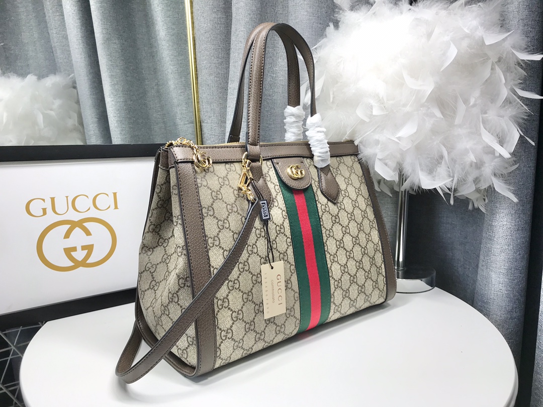 G家 Ophidia中号手提バッグ - レトロデザインの新しいスタイル