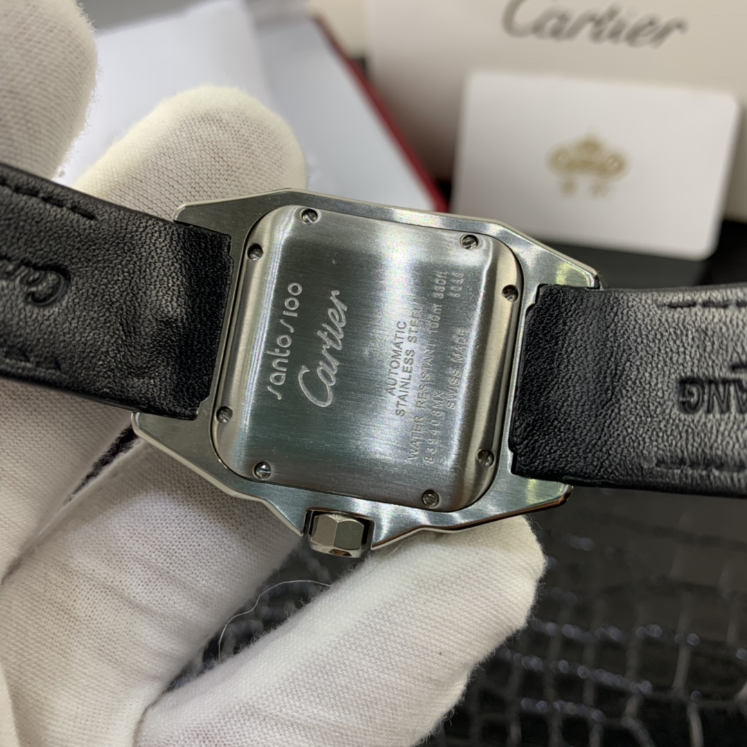 Cartier 皇家 卡地亚山度士系列女款腕表