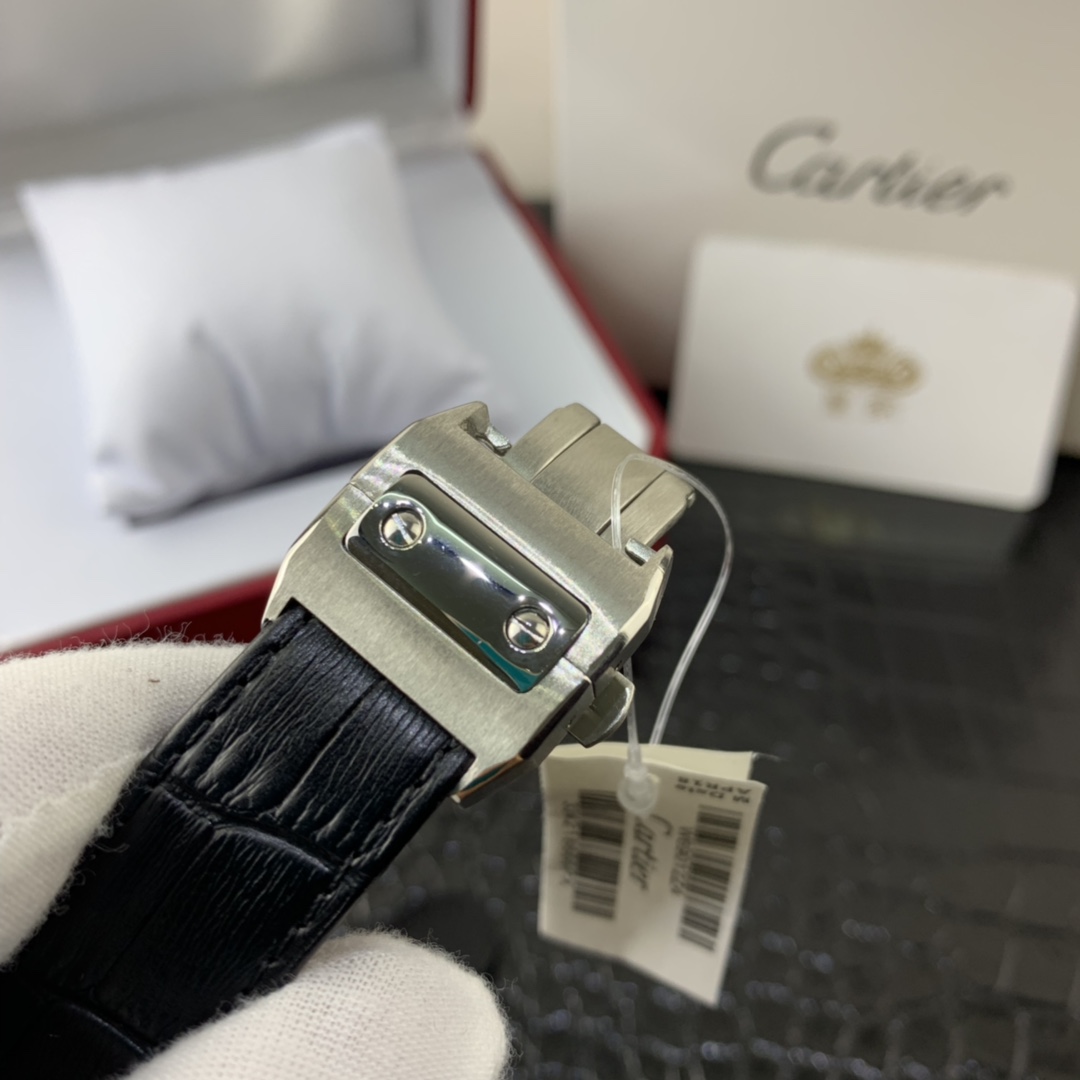 Cartier 皇家 卡地亚山度士系列女款腕表