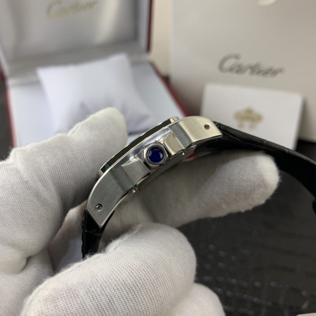 Cartier 皇家 卡地亚山度士系列女款腕表