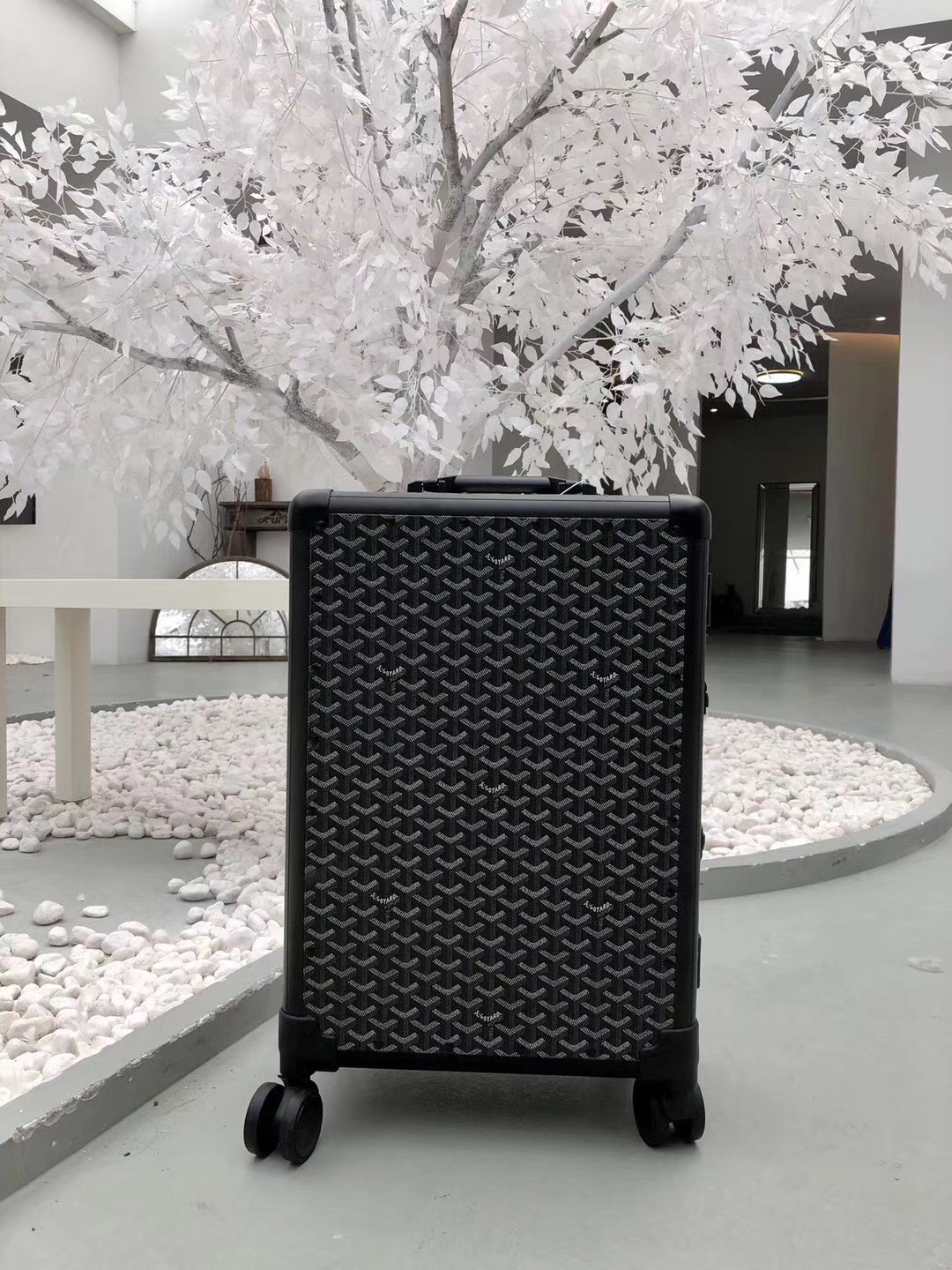 Goyard 高雅德 maleta de viaje retro, maleta de mano súper favorita, el centro de atención dondequiera que vayas, aleación …