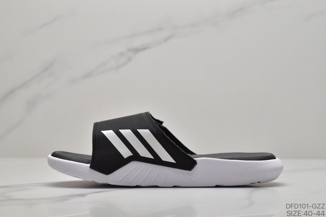60 ADIDAS阿迪达男斯沙滩游泳运动缓休震闲拖鞋