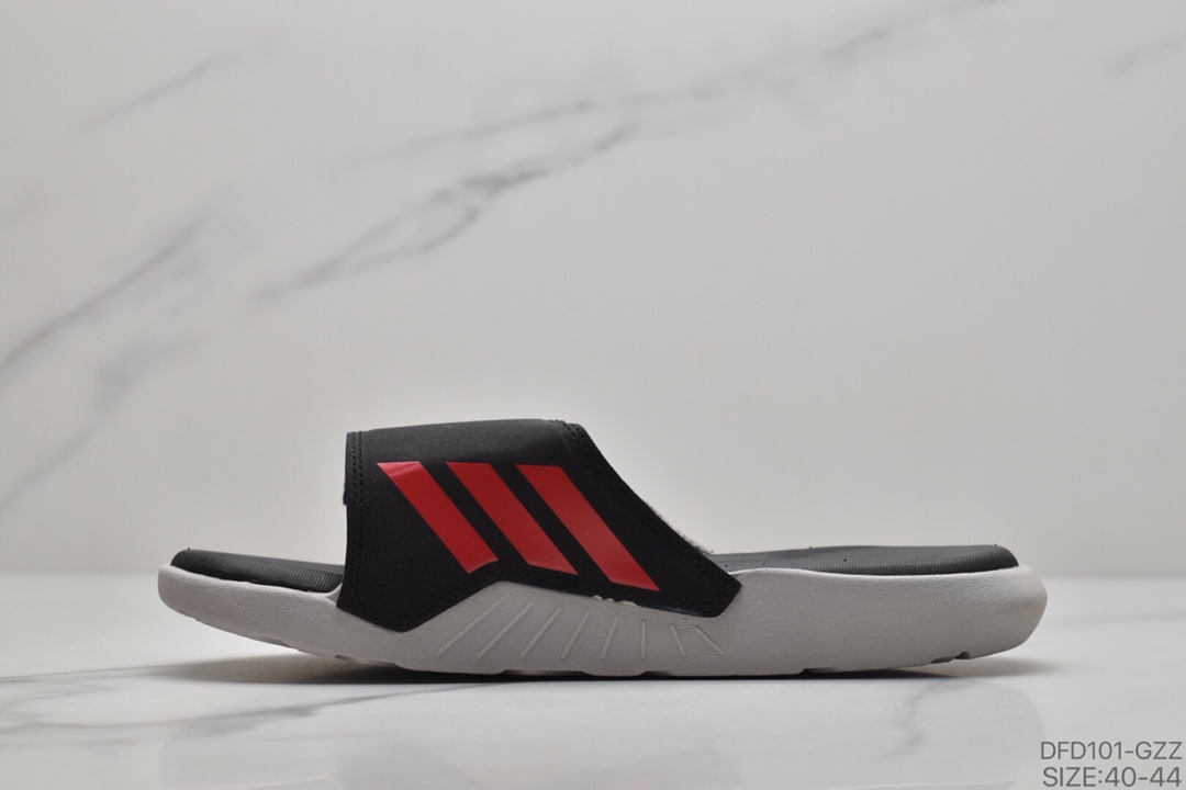 60 ADIDAS阿迪达男斯沙滩游泳运动缓休震闲拖鞋