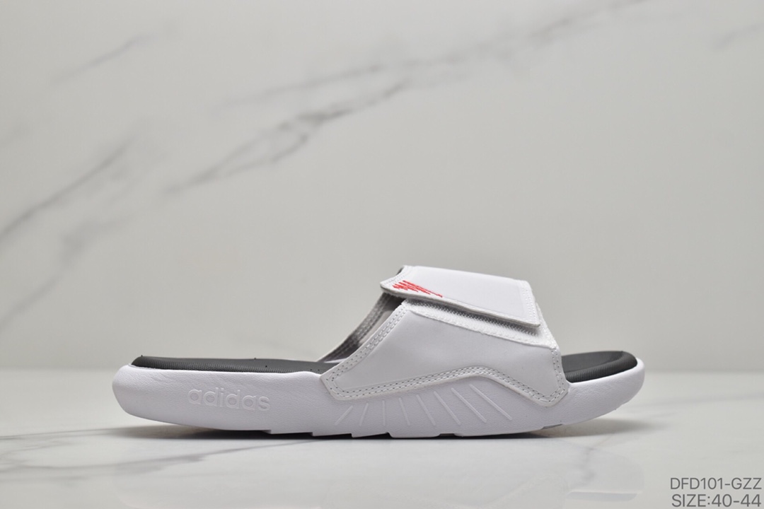 60 ADIDAS阿迪达男斯沙滩游泳运动缓休震闲拖鞋