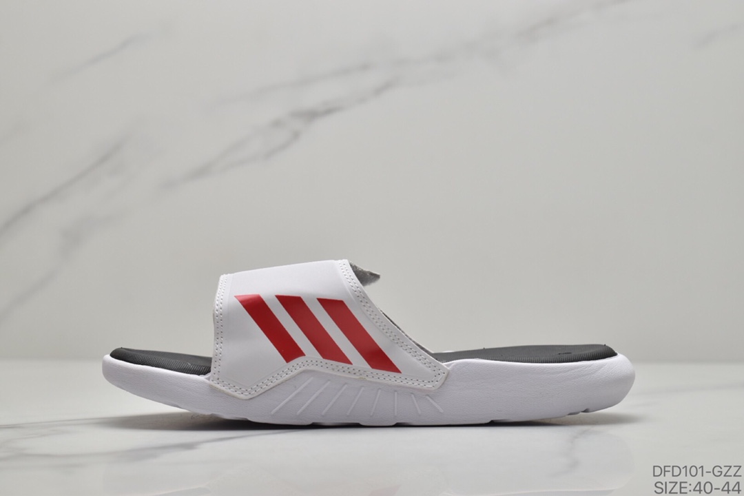 60 ADIDAS阿迪达男斯沙滩游泳运动缓休震闲拖鞋