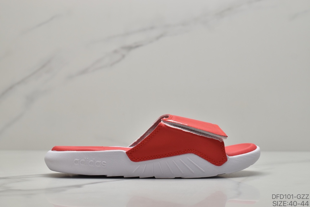 60 ADIDAS阿迪达男斯沙滩游泳运动缓休震闲拖鞋