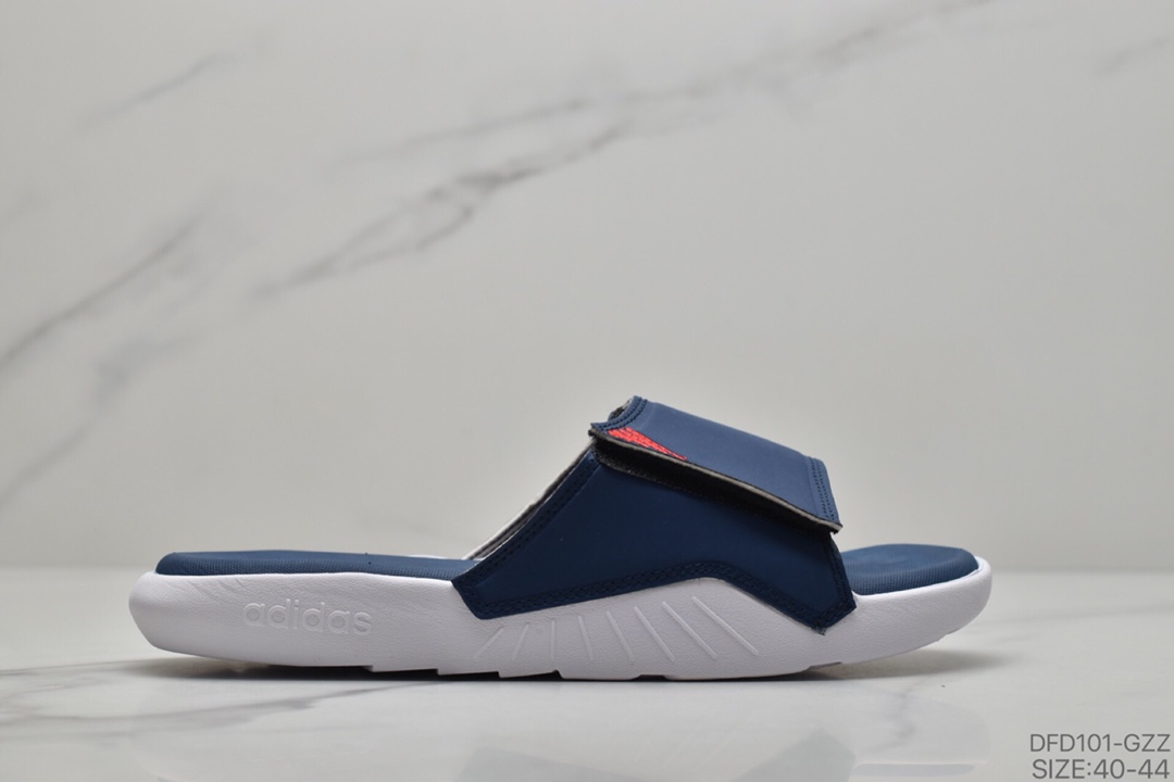 60 ADIDAS阿迪达男斯沙滩游泳运动缓休震闲拖鞋