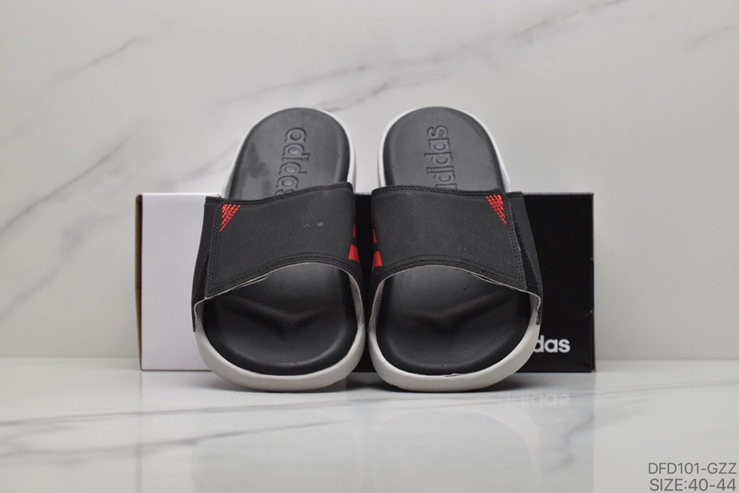 60 ADIDAS阿迪达男斯沙滩游泳运动缓休震闲拖鞋