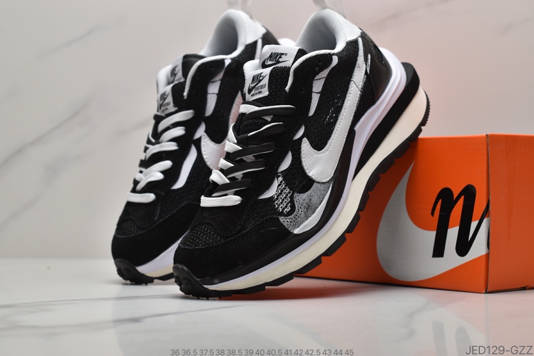 150 Sacai x Nike Pegasus VaporFly SP 华夫3.0 日式解构美学联名混合马拉松解构前卫变形三层底休闲运动慢跑鞋BV0075-003