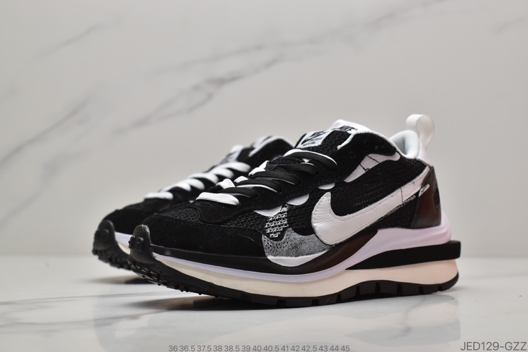 150 Sacai x Nike Pegasus VaporFly SP 华夫3.0 日式解构美学联名混合马拉松解构前卫变形三层底休闲运动慢跑鞋BV0075-003