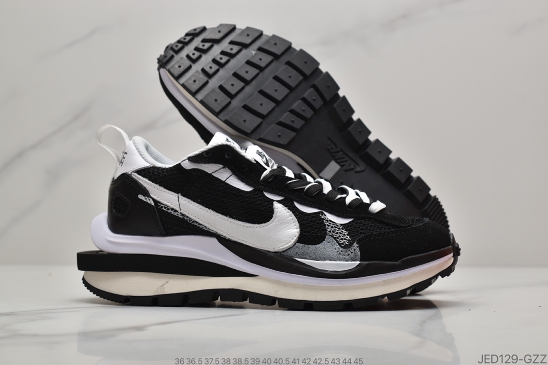 150 Sacai x Nike Pegasus VaporFly SP 华夫3.0 日式解构美学联名混合马拉松解构前卫变形三层底休闲运动慢跑鞋BV0075-003