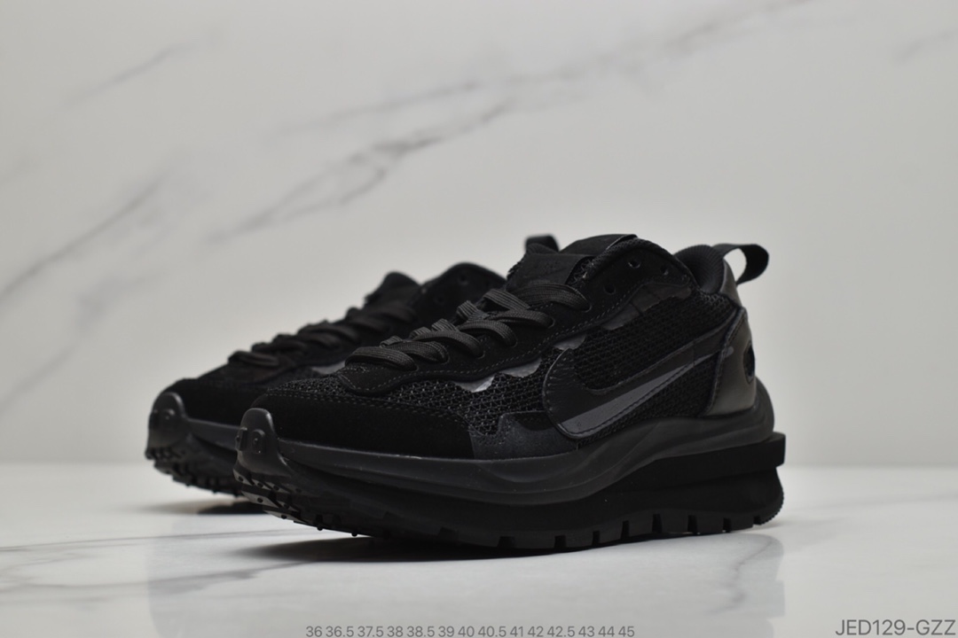 150 Sacai x Nike Pegasus VaporFly SP 华夫3.0 日式解构美学联名混合马拉松解构前卫变形三层底休闲运动慢跑鞋BV0075-003