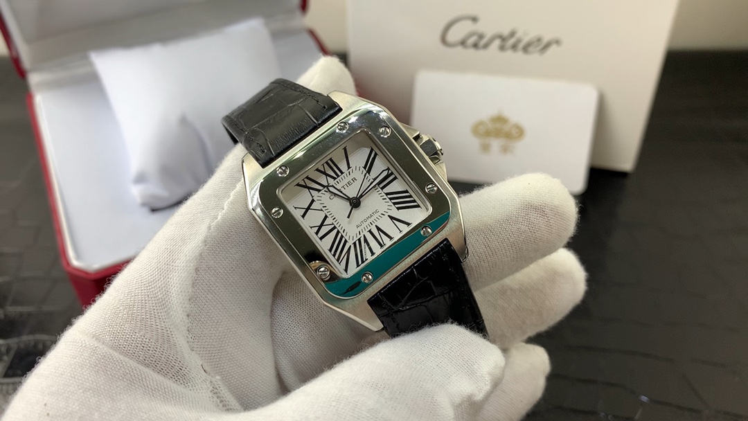 Cartier 皇家 卡地亚山度士系列女款腕表视频欣赏
